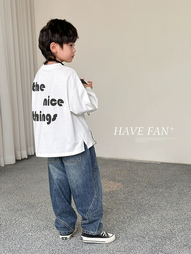 Zhen Pinxuan P 소년 긴 소매 소매 소매