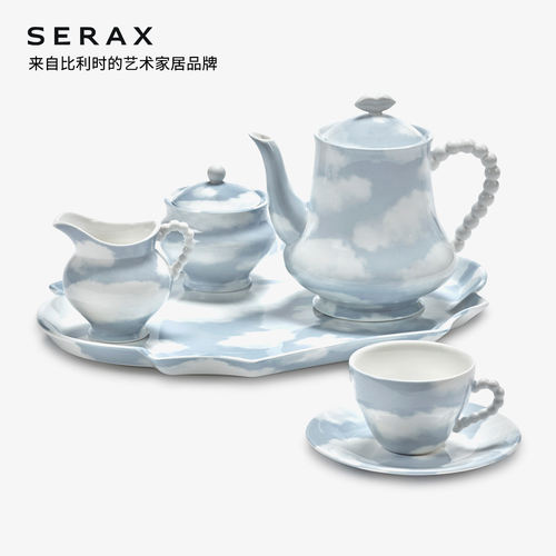 新品比利时Serax Les Objets咖啡杯茶壶茶具欧式简约杯碟套装茶壶