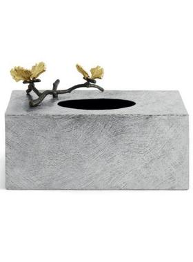 Michael Aram美国手工创意家居蝴蝶银杏系列防水纸巾架餐巾抽纸盒