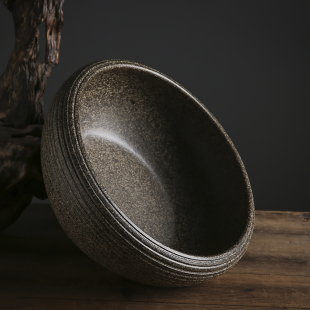 景德镇陶瓷养鱼缸复古桌面摆件风水招财金鱼缸乌龟睡莲荷花盆大号