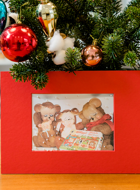 ISAP 赋图艺术 缤纷折叠纸质相框 自由DIY 环保文艺范轻便好搭配