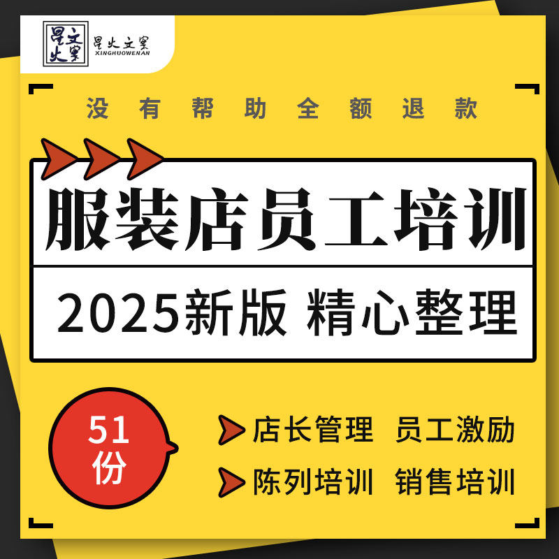 男女服装店店长管理员工激励导购新员工入职陈列销售技巧培训ppt