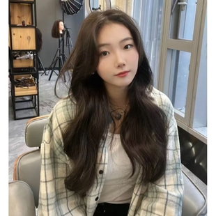 绿色格子衬衫 小众衬衣外套设计感高级内搭上衣早秋 女秋冬2025新款