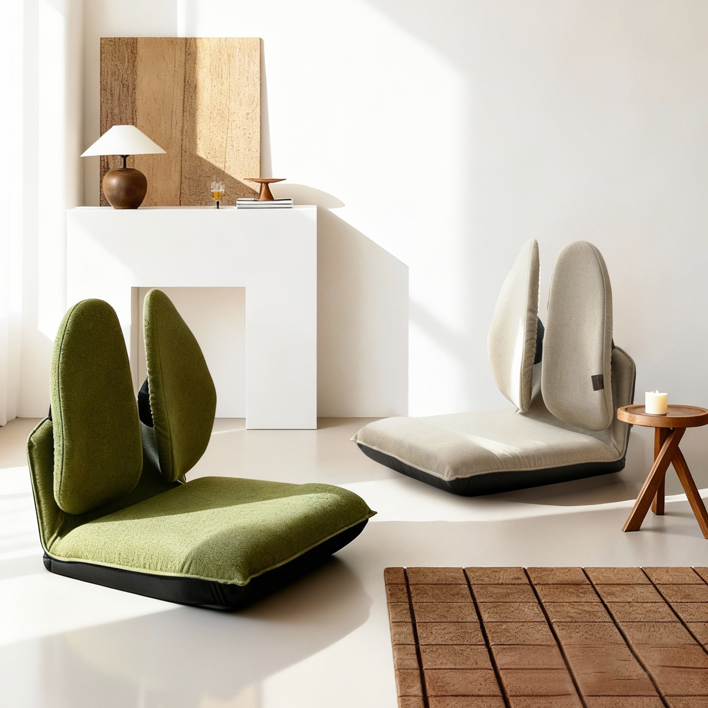 人体工学护腰坐垫榻榻米座椅