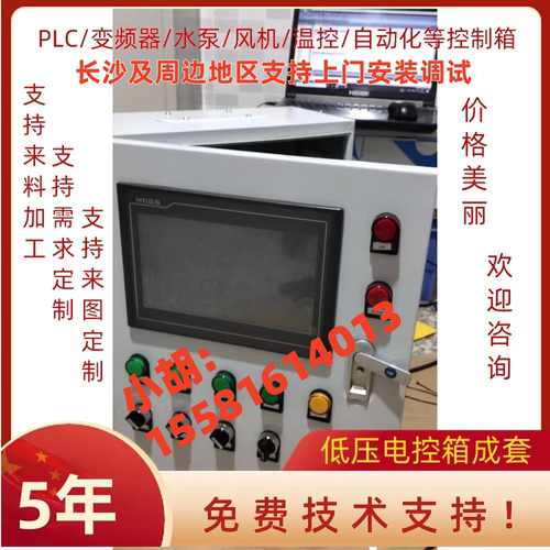 PLC电控箱非标自动化成套水泵