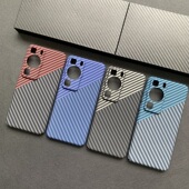 适用华为P60pro手机壳p60全包碳纤维纹超薄凯夫拉P5pro手机套保护壳硬壳mate40pro简约高端mate50pro荣耀70