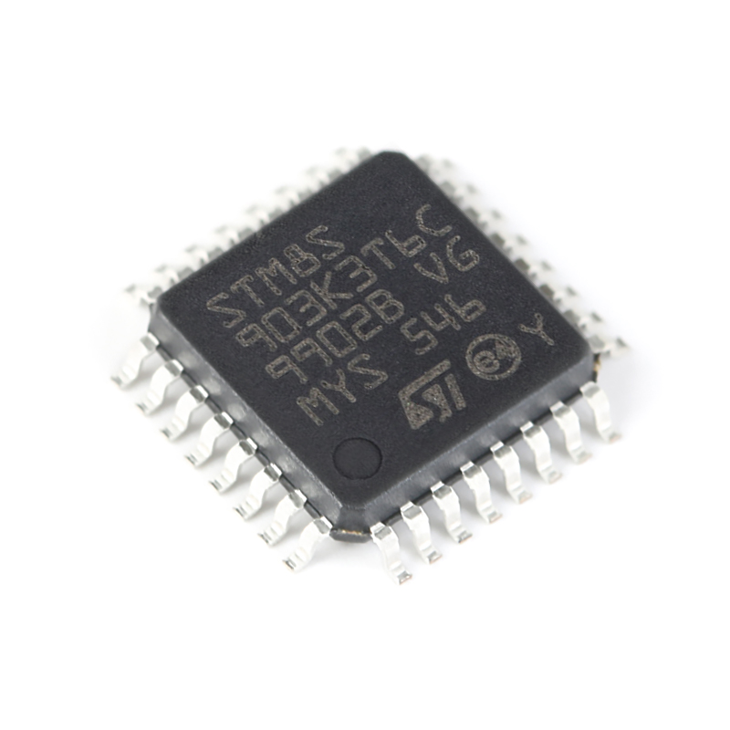 原装正品 STM8S903K3T6C LQFP-32 16MHz/8KB闪存/8位微控制器-MCU