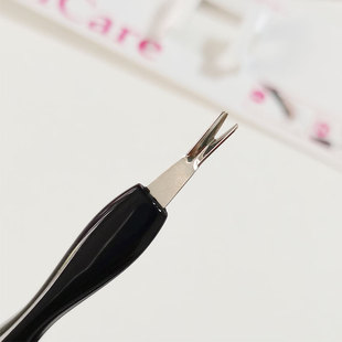 日本指甲边缘去死皮推叉铲V型去倒刺角质甘皮剪家用美甲美容工具