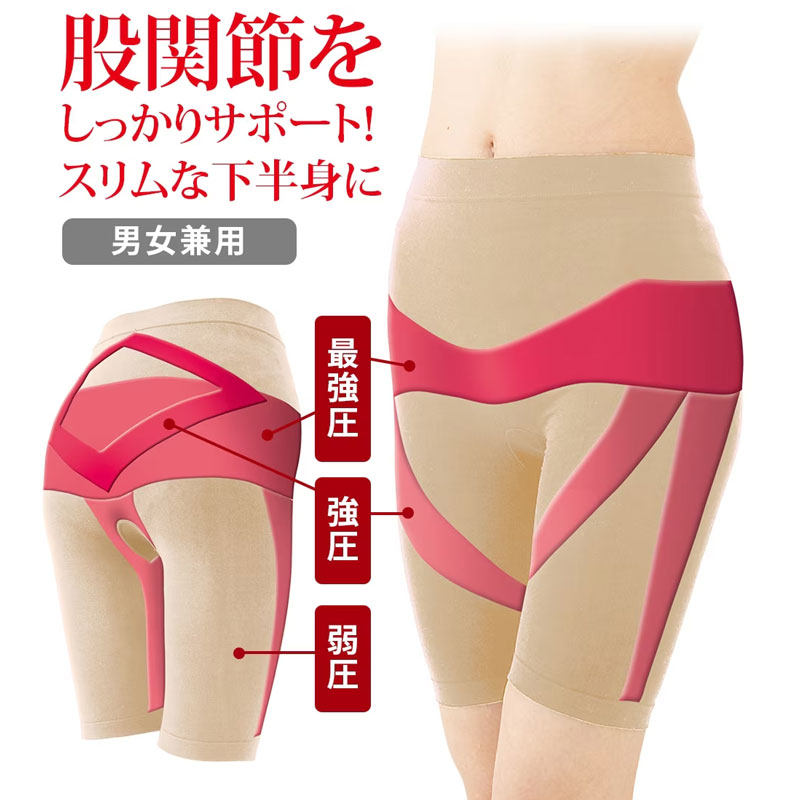 日本产后束胯塑形收胯臀提臀薄款塑身裤女束腰盆骨矫正收腹
