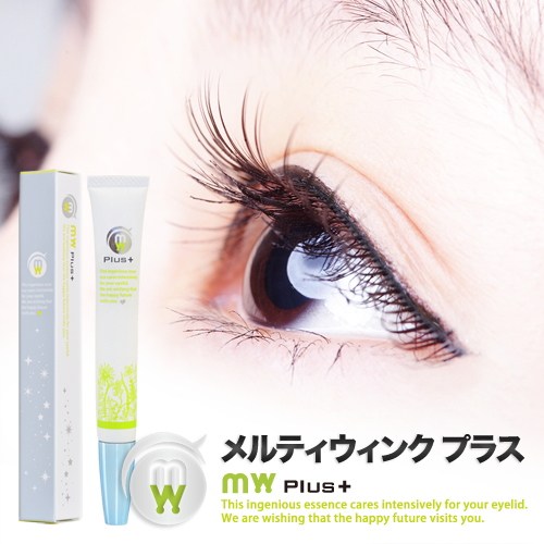 日本原装Melty Wink Plus双眼皮温感大眼立显开眼角眼霜精华15ml