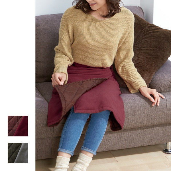 日本两穿半身裙加厚毛绒防寒保暖围裙办公室空调房午休膝盖毯|ruв категории Женская одежда, юбка - от Buy2taobao.com для оказания профессиональной услуги покупки агента Taobao