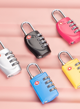 tsa密码锁拉杆箱包出国海关锁旅行箱防盗锁托运通关锁行李箱挂锁