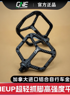 加拿大进口OneUp超轻金属轴承脚踏ENDURO山地车铝合金平踏DH钉踏