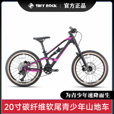 速降软尾20寸碳钎超轻山地自行车