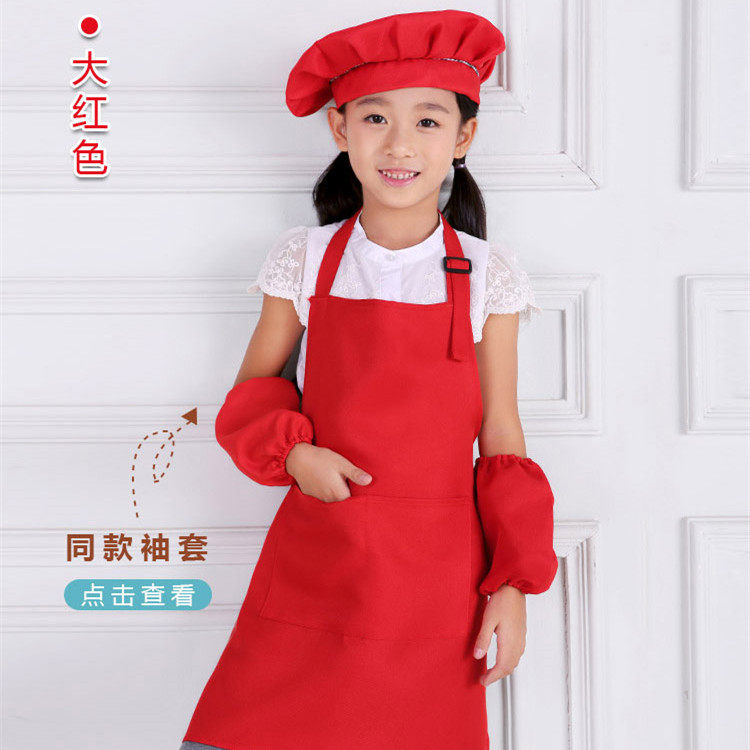 幼儿园小孩挂脖可调节画画衣