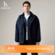 通勤立领两件套夹克外套男 HAZZYS哈吉斯秋季 商场同款