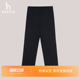 潮流裤 Hazzys哈吉斯简约休闲裤 时尚 女士春秋季 子 直筒纯色长裤