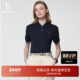 春夏甄选 Hazzys哈吉斯polo衫 女士时尚 休闲短袖 T恤宽松上衣潮