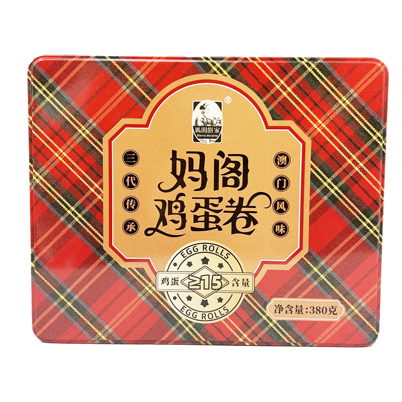 临期特价 妈阁鸡蛋卷380g饼干糕点精致礼盒装手信送礼休闲零食品