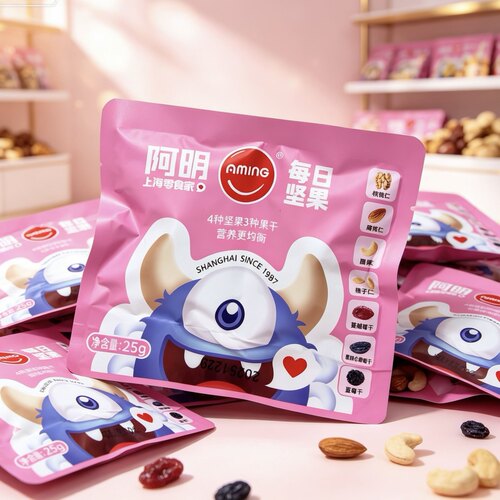 临期特价 阿明 每日坚果（7种坚果果干）25g核桃仁腰果扁桃仁等