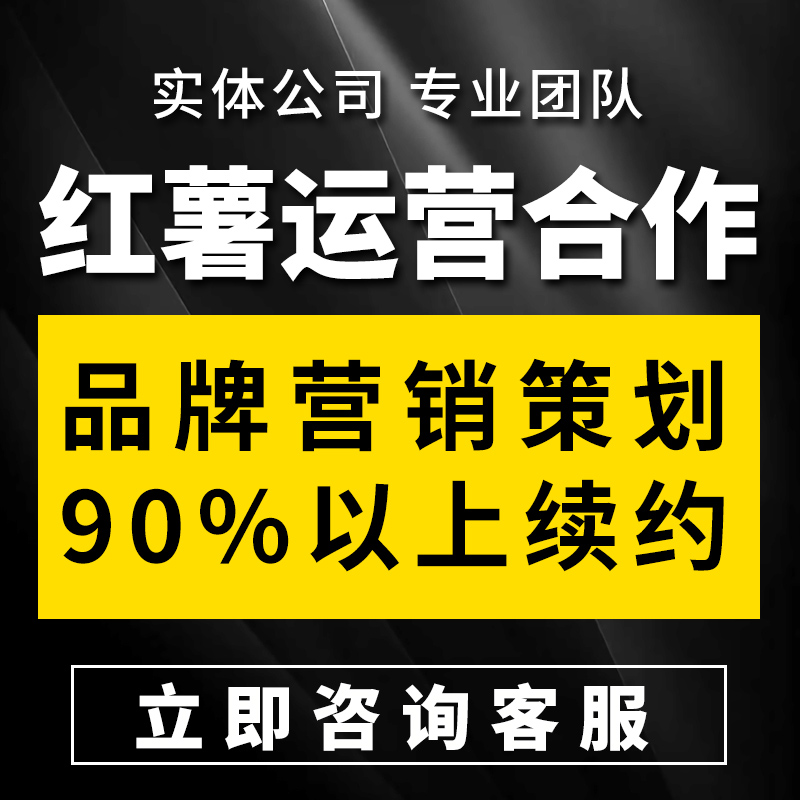 小红薯运营品牌策划笔记文案指导合作 小红xhs书营销托管设计服务