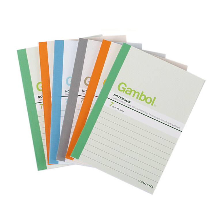 国誉 gambol ga6806渡边软面抄 无线装订本 便携学生本册a6 80页