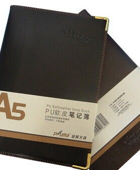 金辉 JH-22162 A5笔记本 软皮面日记本 高级记事本 超厚22K-160页