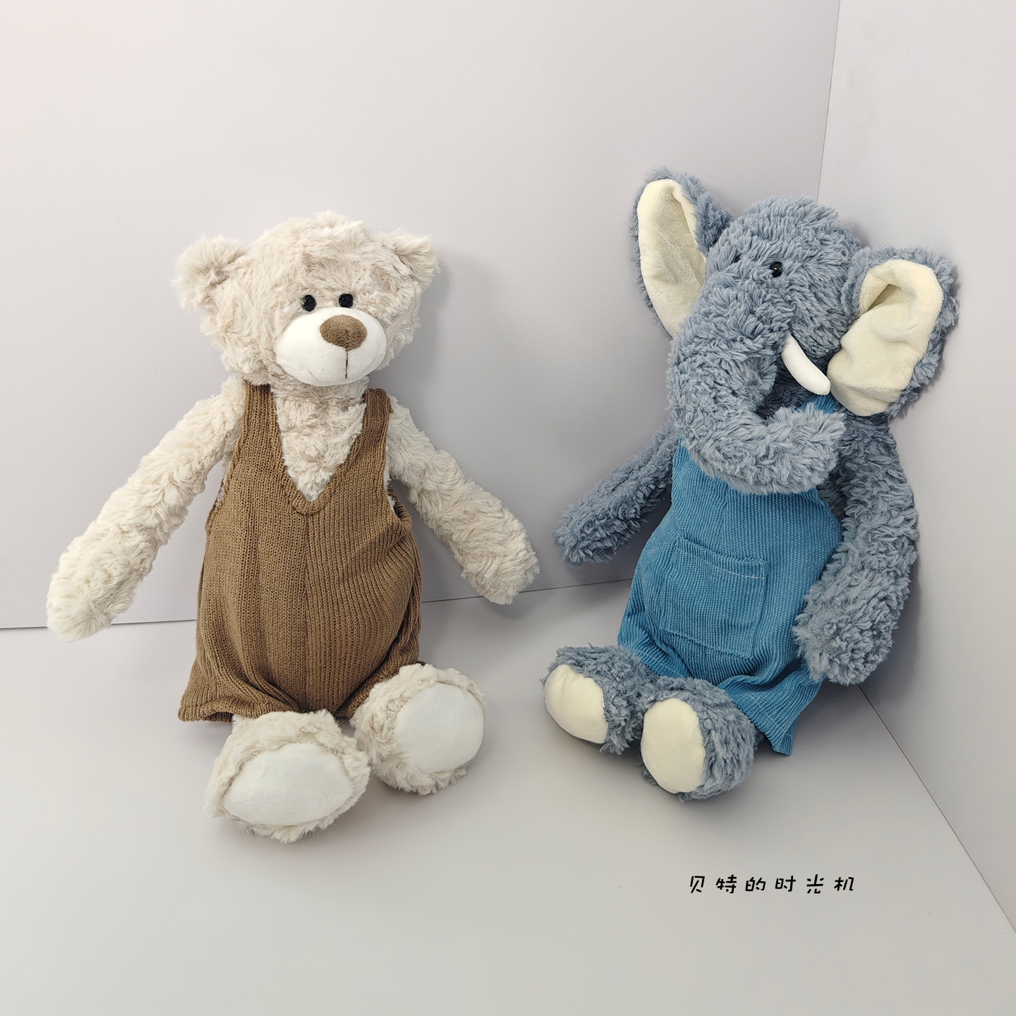 睡觉抱可爱大象公仔小熊玩偶