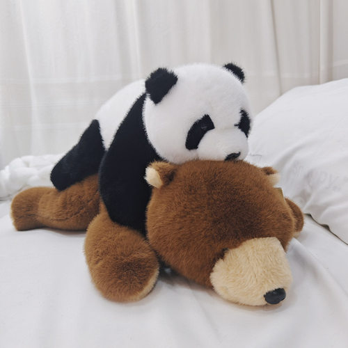 玩偶部落熊毛绒玩具熊猫抱枕公仔