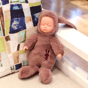 睡萌玩偶ins网红公仔娃娃可爱抱着睡觉女孩毛绒玩具睡眠宝宝礼物