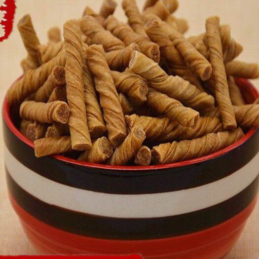 豆制品腐竹棒豆筋豆管大豆蛋白豆棒 素肉豆丁干货500g蛋白肉