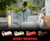 火山滑板 Bones Red进口入门双翘滑板轴承专业高速轴承顺滑