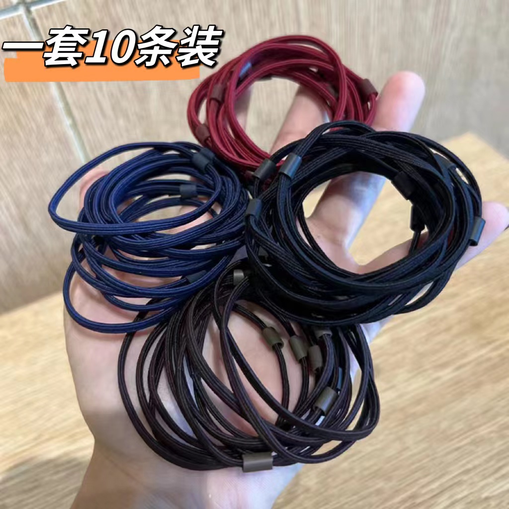 发绳韩版简约不伤发高弹力