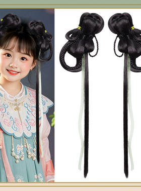 初韵可爱女童古装写真百搭可爱蝴