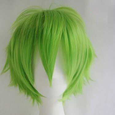 专供跨境 万用款男士反翘假发 cos wigs 动漫假发套cosplay反翘短