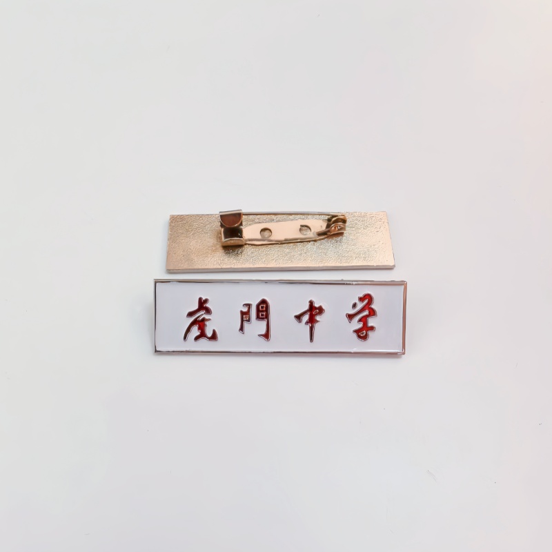 虎门中学校徽章定制金属胸牌纪念章定做校徽胸章胸针烤漆班徽