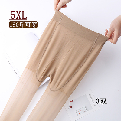 永春胖子特大号袜裤不掉档任意剪