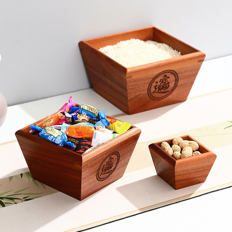 日进斗金实木斗升老式结婚四方开业仿古米斗客厅乔迁创意招财摆件,家居饰品,国学摆件,淘宝优惠券,粉丝福利购,淘宝优惠卷