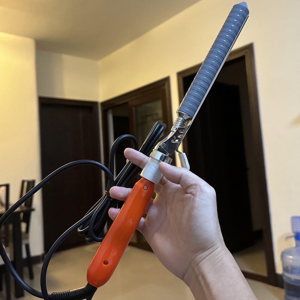 电卷棒影楼化妆师专用卷发棒女大小号卷陶瓷可旋转卷发神器烫发器