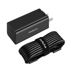 联想thinkplus65W充电器口红电源手机GaN氮化镓typec充电头PD快充