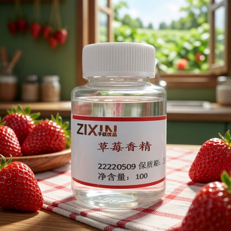 食用草莓香精高浓缩香精粉增香烘焙蛋糕西部风饵料钓鱼专用厂家销