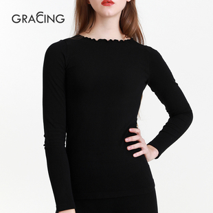 歌瑞森官方正品2.0/3.0热巧内衣发热衣恒温秋衣冬保暖裤蕾丝套装