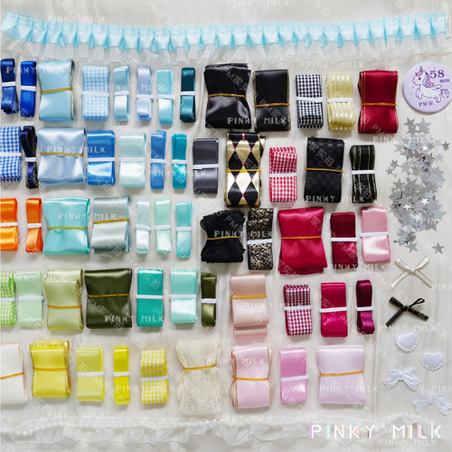 PM家精选花边扎包小卡展示道具