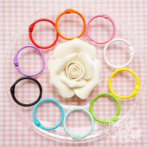 痛包马卡龙色钥匙扣可爱铁制