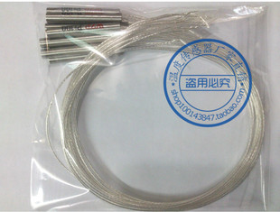 国产PT100铂电阻热电阻温度传感器探头4*30mmWZP两线制不锈钢cu50
