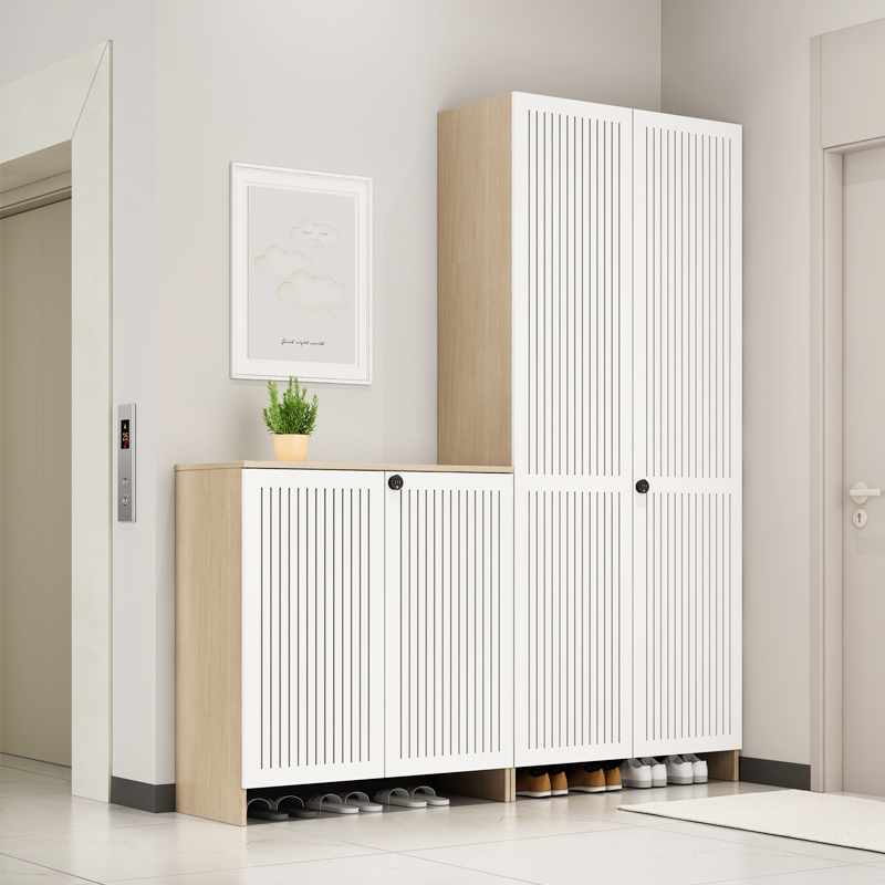 鞋柜家用门口楼道透气防盗