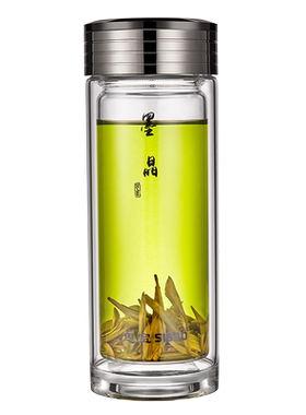 思宝玻璃杯墨晶男女士透明水晶