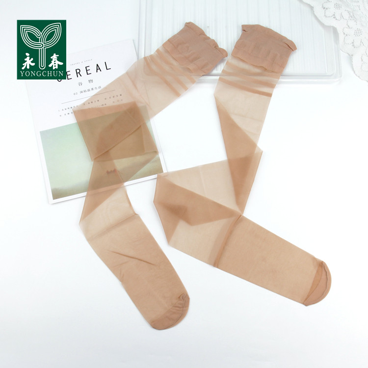 双装超薄透明春夏季长筒袜丝袜
