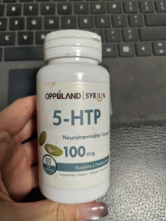 瓶瑕疵Oppuland五羟色胺酸5HTP羟基色氨酸胶囊多巴胺助睡眠60粒