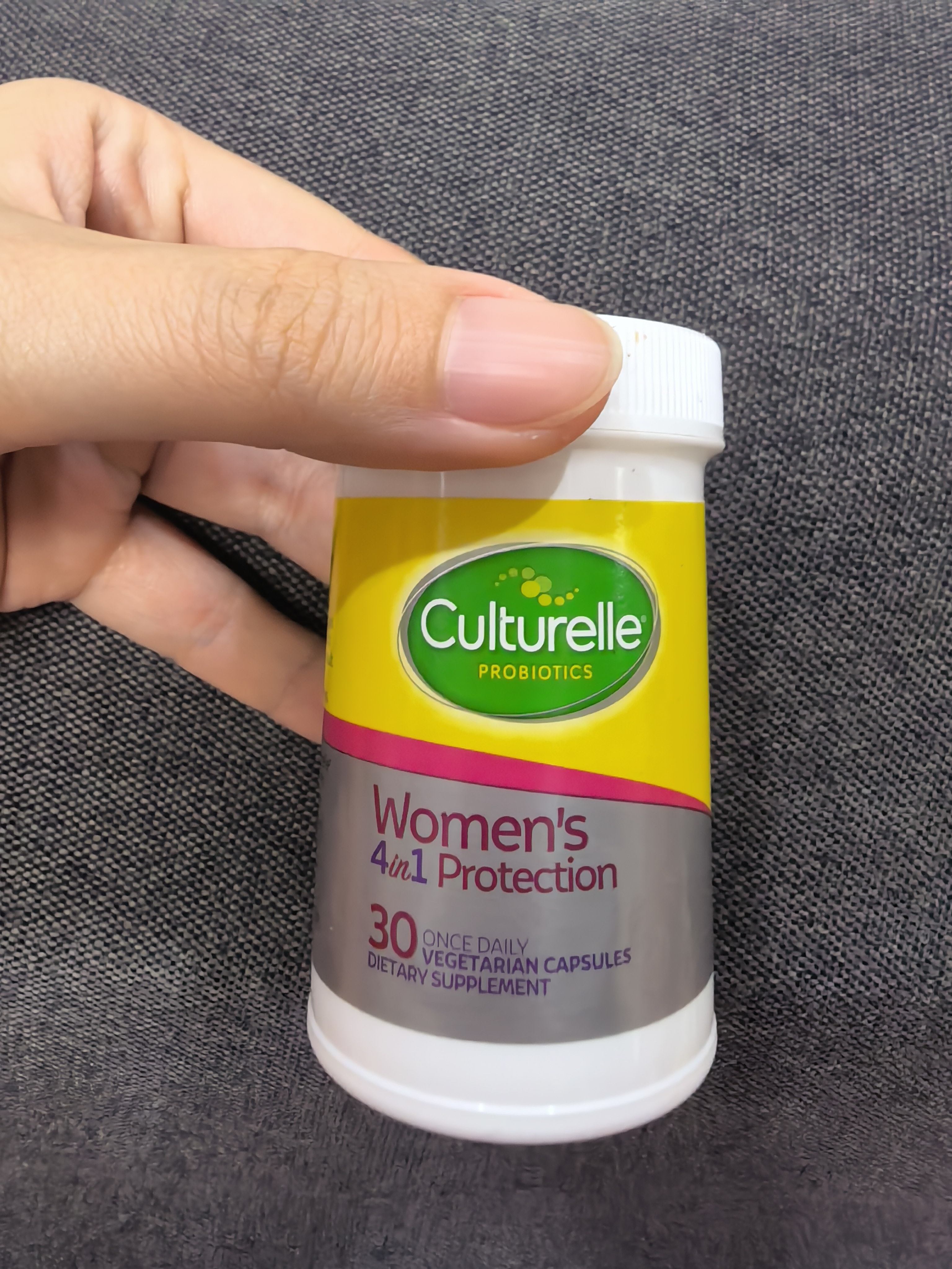 无盒CULTURELLE康萃乐益生菌女性私密花园健康胶囊30粒27.9月
